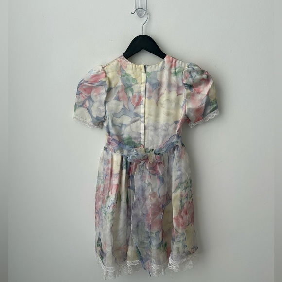 Vtg Jessica's Gunnies Gunne Sax Girls Dress Floral Party dress - Picture 8 of 11